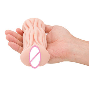 男性用ホットセーフ金属TPEセックスおもちゃ男性用ポケットプシーマスターベーターカップツール - Product Image 4