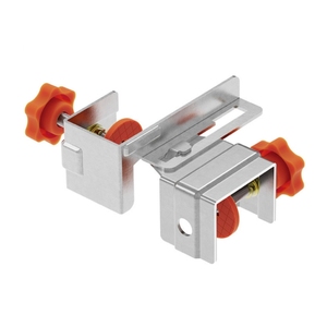 <span class=keywords><strong>Pince</strong></span> <span class=keywords><strong>universelle</strong></span> en acier inoxydable pour façade de tiroir avec verrouillage rapide, gabarit de montage réglable pour l'installation de meubles, noir - Product Image 2