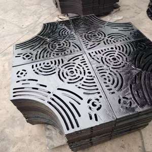 Composants de <span class=keywords><strong>grille</strong></span> carrée en acier inoxydable <span class=keywords><strong>pour</strong></span> la <span class=keywords><strong>protection</strong></span> des routes, des <span class=keywords><strong>puits</strong></span> et des jardins, utilisation extérieure, personnalisables, vente directe du fabricant - Product Image 5