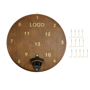 Rubber Wood Wall <strong>Ring</strong> <strong>Toss</strong> <strong>Game</strong> Play with Opener for <strong>Drinking</strong> <strong>Game</strong> - Product Image 3