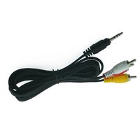 Câble DVD de haute qualité DC 3.5 mâle à 3 RCA femelle adaptateur Audio connecteur câble VGA AV câble pour PC mélangeur lumières