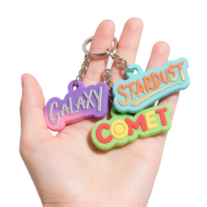 Cá Nhân Dễ Thương sang trọng silicon quyến rũ mềm Keyring tùy chỉnh Silicone PVC cao su Móc khóa móc khóa cao su - Product Image 3