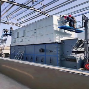 <span class=keywords><strong>La</strong></span> caldera de vapor de biomasa de carbón industrial 4 t/H-15 T/h se puede montar y enviar - Product Image 6