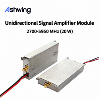 2700-5950MHz 20W RF Güç Amplifikatörü Kablosuz İletişim Modülü Sinyal Tekrarlayıcı Güçlendirici Radyo İletim Endüstriyel Sistem