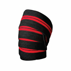 Professionnel Top Qualité Basse quantité minimale de commande Fitness Genou Wraps Formation Accessoires Protection Genou Soutien Wraps Accessoires - Product Image 1