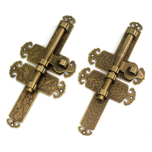 Perno de puerta de latón de alta resistencia, diseño tradicional para puertas de madera maciza y vallas de jardín - Product Image 5