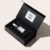 Boîte d'emballage personnalisée pour flacon de parfum de 2 ml, 3 ml, 5 ml et 10 ml, boîte d'emballage magnétique pour échantillon de parfum avec doublure en EVA