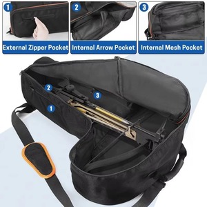 Estuche para arco y flechas, para exteriores, al por mayor, bolsa de transporte suave para arco, resistente, con bolsillo acolchado para flechas, para arco recurvo y desmontable, estuche para arco compuesto - Product Image 4