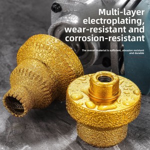 <span class=keywords><strong>Taladro</strong></span> eléctrico manual de diamante <span class=keywords><strong>multicapa</strong></span>, abridor de agujeros soldados cónicos <span class=keywords><strong>para</strong></span> soldadura de oro, escariado, baldosas de cerámica, brocas de dientes frontales - Product Image 3