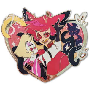 Tùy Chỉnh Cứng Men Anime Ve Áo Pins Mạ Đánh Bóng Lụa Màn Hình In Ấn Chết Đúc Kỹ Thuật Sử Dụng Cho Lưu Niệm Vua Phong Cách Mô Hình - Product Image 3