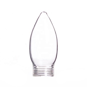 Lampworking <span class=keywords><strong>Mini</strong></span> rõ ràng Borosilicate Halogen Bóng Đèn Thủy Tinh nến Bìa Đèn bóng râm thay thế - Product Image 2