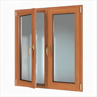 Fenêtres sur mesure insonorisées à cadre en aluminium pour bureau et maison, isolation thermique