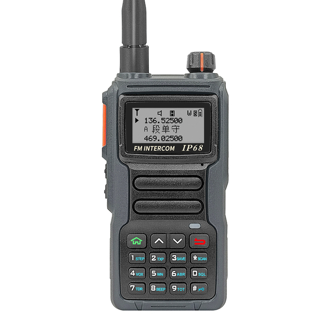 MC4551 GMRS Full-Band Analog Walkie Talkie 10W High-Power IP68 Waterproof 15KM Range >5000mAh Battery 199 Channels for Outdoor
