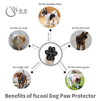 Protections adhésives respirantes pour pattes de chien pour asphalte chaud – Chaussures autocollantes pour pattes de chien pour l'été