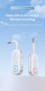 Émetteur-récepteur audio <span class=keywords><strong>sans</strong></span> <span class=keywords><strong>fil</strong></span> Bluetooth BT-13 pour <span class=keywords><strong>casque</strong></span> <span class=keywords><strong>sans</strong></span> <span class=keywords><strong>fil</strong></span>-à utiliser avec n'importe quelle <span class=keywords><strong>prise</strong></span> audio 3.5mm pour avion - Product Image 4