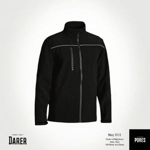 Veste Safari Unie Homme Grande Taille Imperméable Fermeture Éclair Tissu Toile Décontractée Hiver - Product Image 3