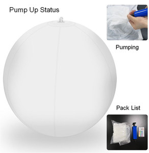 Bola de luz flotante solar impermeable para piscina fiesta en casa jardín decoración al aire libre - Product Image 4