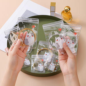 Sac de rangement en PVC épais transparent de qualité supérieure pour l'emballage d'accessoires de mini bijoux - Product Image 5