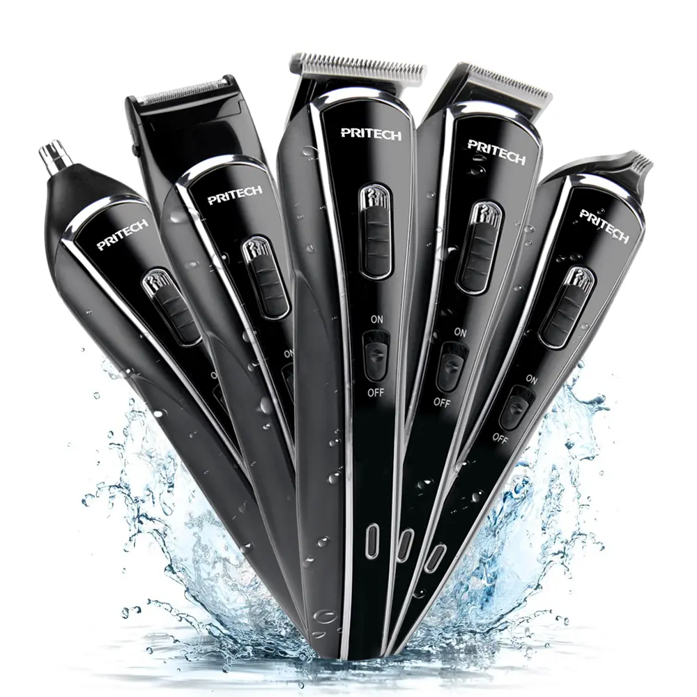 PRITECH Professional Multifunction Full Size Rechargeable Hair Clipper