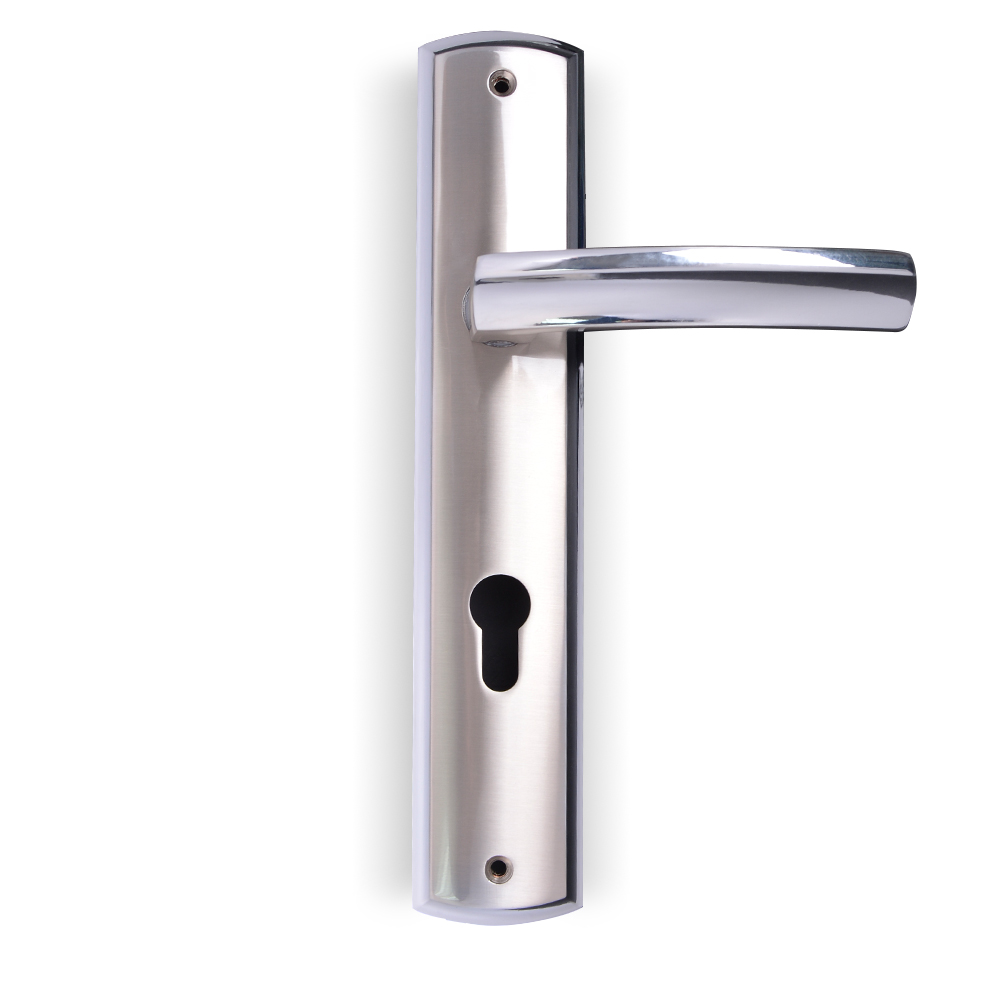 Дверная ручка для деревянной высококачественной деревянной двери на пластине