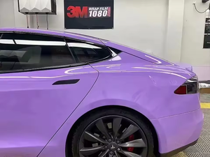 Film de protection de voiture en vinyle cristal violet lavande, autocollant de protection de voiture en vinyle cristal violet, décoloration sur le véhicule - Product Image 3