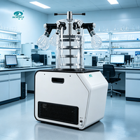 Pompe de lyophilisation automatique SCIENTZ-12NDD en acier inoxydable de type collecteur avec moteur pour usage commercial, domestique et en laboratoire, télécommande incluse