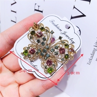 Nouvelle conception de broche en métal à motif papillon et cœur, logo personnalisé, alliage de zinc, épingle de sûreté pour costume et écharpe homme et femme