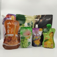 Le PE de la coutume 30/50/100ml tiennent la preuve étanche liquide de sacs transparents rechargeables de compression de bec de poche pour le stockage de shampooing/cosmétiques