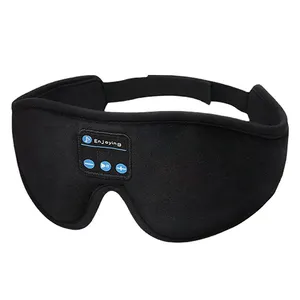 Ultra Thin Bluetooth Music Eye Mask With Excellent Sound Quality, Comfortable Fabric Light Blocking Music Headsets