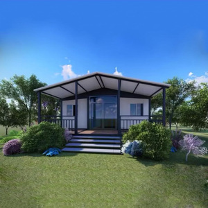 Panel de sándwich prefabricado moderno de 20 pies listo para usar, casa de contenedores expandible, pequeña casa expandible para hotel, centro comercial al aire libre, uso escolar - Product Image 1