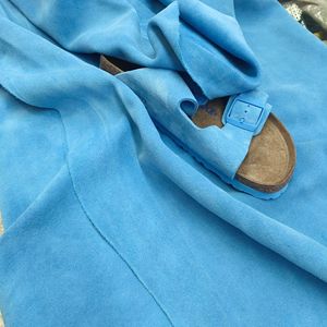 Ante de vaca, cuero dividido de vaca, tela de <span class=keywords><strong>piel</strong></span> de vaca genuina para hacer <span class=keywords><strong>sandalias</strong></span>, zapatos, bolsos - Product Image 4