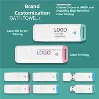 Flash Drive USB LOGO kustom, stik memori USB bisnis portabel 32GB 16B 8GB