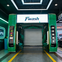 Automatic Roll Over Car Wash Machine with Soft Brush Commercial Gantry System for <strong>Auto</strong> <strong>Detailing</strong> Business