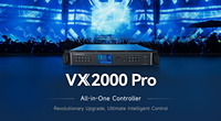 Novastar VX2000Pro Contrôleur d'affichage LED tout-en-un Processeur vidéo équipé de 20 ports Ethernet 13 millions de pixels