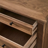 Table d'ordinateur en bois massif de style rétro américain RH, bureau en chêne blanc, table de bureau, mobilier de bureau à domicile