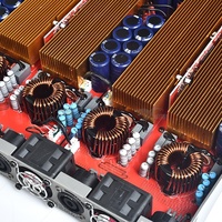 Deko — amplificateur de puissance numérique, 4x1800W, 1U, dj professionnel