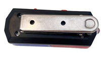Lampe de signalisation à LED rouge et bleue, rechargeable par type C, lampe de patrouille extérieure pour épaule, lampe de signalisation routière