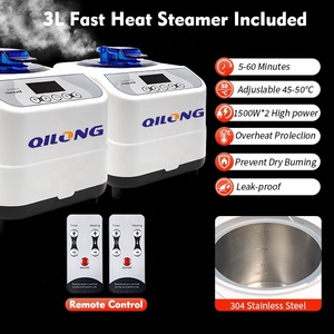 Siyah sağlık sağlık taşınabilir <span class=keywords><strong>Sauna</strong></span> çadır vapur ve katlanabilir sandalye ile büyük uzay ev Spa <span class=keywords><strong>Sauna</strong></span> kutusu kişisel <span class=keywords><strong>Sauna</strong></span> Steambox - Product Image 3