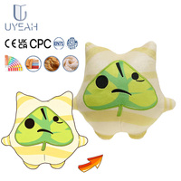 UYEAH OEM/ODM CE Desain Personal Boneka Hewan Lembut Isi Dakron Boneka Kartun Kustom Mainan Boneka Monster Kartun Lucu untuk Hadiah