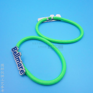 Élastique à cheveux Bellmare en métal, alliage nickelé brillant, avec tête ronde, accessoire de coiffure, fournitures promotionnelles pour fêtes - Product Image 3