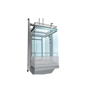 热卖中国制造全景电梯电梯家用电梯450千克1.0米/秒乘客电梯价格质量好