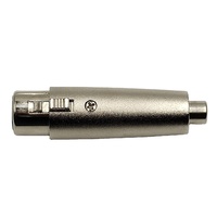 Adaptateur XLR femelle 3 broches en métal professionnel, convertisseur RCA vers XLR, adaptateur Speakon vers Phono F-F, adaptateur XLR vers RCA