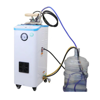 QK-9N Vente chaude Générateur de vapeur industriel 4KW pour repassage, avec deux fers électriques, moteur principal, remplissage automatique d'eau, 220V/110V