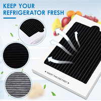 Filter Karbon Aktif HEPA untuk Kulkas Frigidaire untuk Udara Bersih Mengurangi Bau Ramah Lingkungan Berkualitas Tinggi untuk Rumah Tangga
