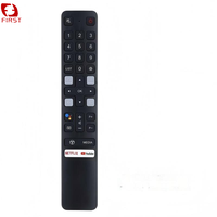 Control Remoto de Primera Calidad RC901V/FAR1/FMR8/FMR1/FMR5 con Código Fijo, con y sin Voz, para TCL, de Plástico y Silicona