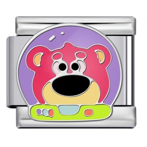 Nouveau <span class=keywords><strong>bracelet</strong></span> modulaire italien en acier inoxydable <span class=keywords><strong>soudé</strong></span> à motifs de dessins animés, <span class=keywords><strong>bracelet</strong></span> extensible tendance à maillons entrelacés pour DIY - Product Image 5