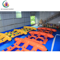 Jeux de pêche à la mouche gonflables en mer de taille personnalisable-Poisson volant gonflable pour adultes pour parcs aquatiques et tubes à mouches