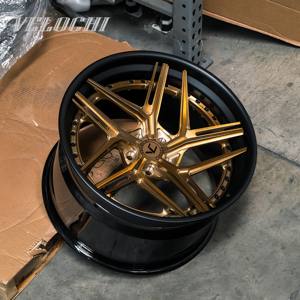 Jantes forgées en 2 pièces <span class=keywords><strong>VLC</strong></span> 5x114.3 5x130 5x127 Jantes concaves à rayons profonds pour AUDI C8 Urus Gtr nissan bmw M3 M4 M5 - Product Image 2
