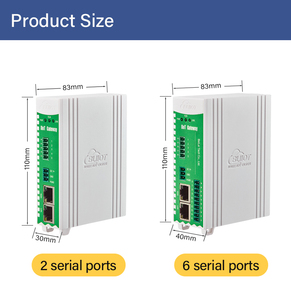 双以太网端口 RS232 RS485 WiFi 可选 Modbus 转 BACnet 建筑自动化协议转换器 - Product Image 5