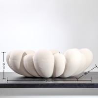 Ensemble d'Assiettes et Plats de Luxe en Céramique Faits à la Main, Formes Irrégulières, Sur Mesure pour Dîner et Fruits